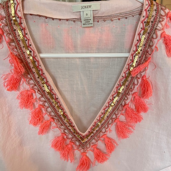 J.Crew tassel top - Picture 2 of 3